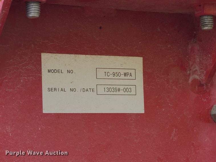 image for item GY9710 Tuxedo TC-950-WPA rim clamp tire machine