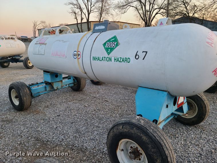 image for item GY9716 NH3 tank