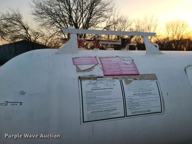 image for item GY9716 NH3 tank