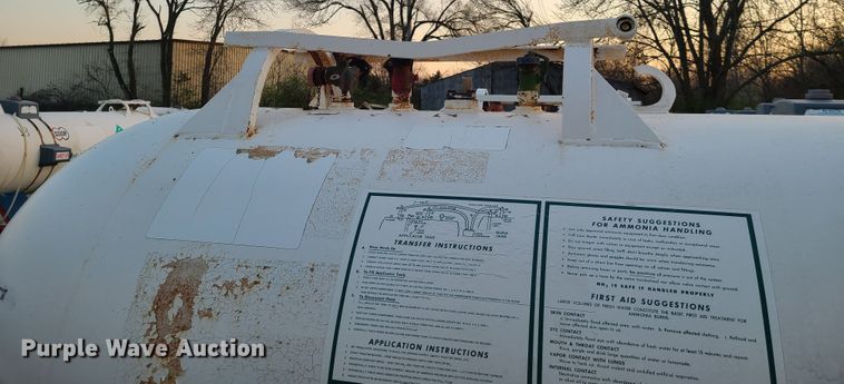 image for item GY9717 NH3 tank