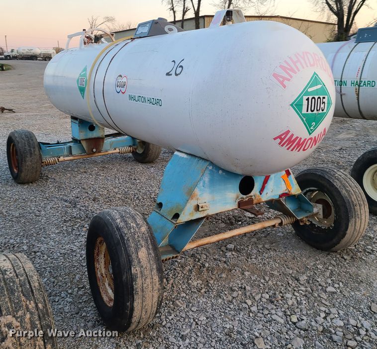 image for item GY9718 NH3 tank