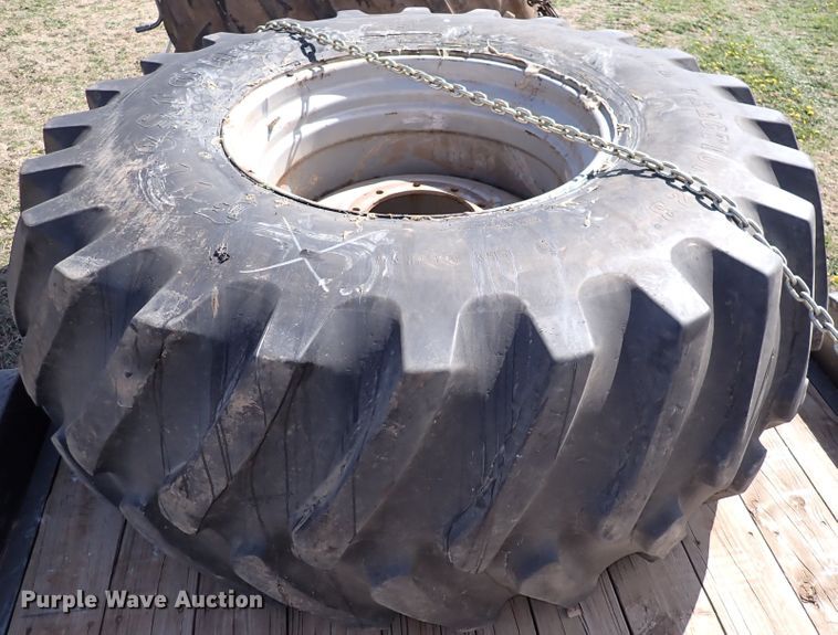 image for item HC9991 (2) 30.5L-32 tires and wheels