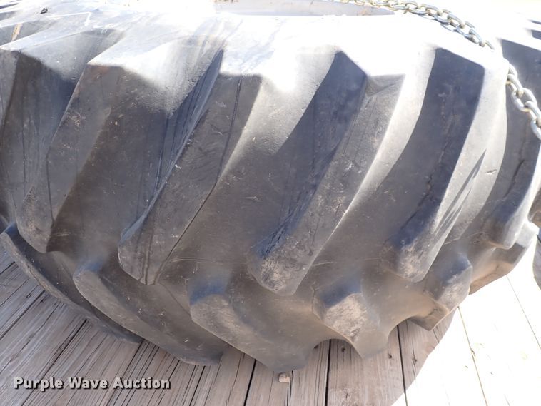 image for item HC9991 (2) 30.5L-32 tires and wheels