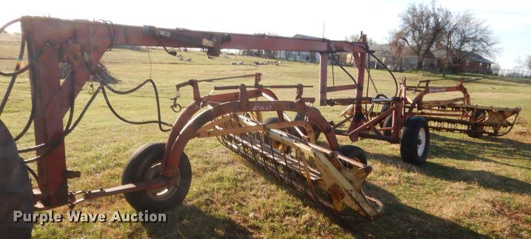 image for item HG9638 (2) New Holland hay rakes