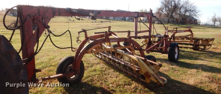 image for item HG9638 (2) New Holland hay rakes