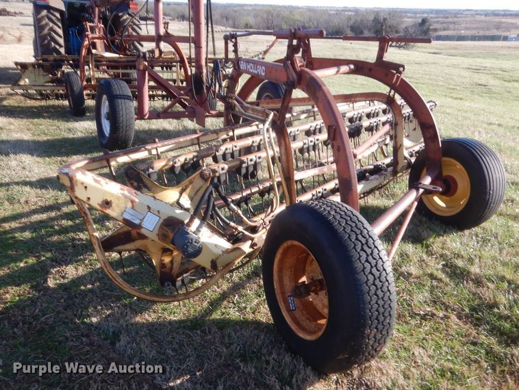 image for item HG9638 (2) New Holland hay rakes