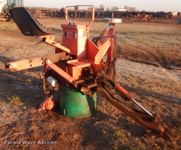 image for item HG9683 Kubota 4572 backhoe attachment