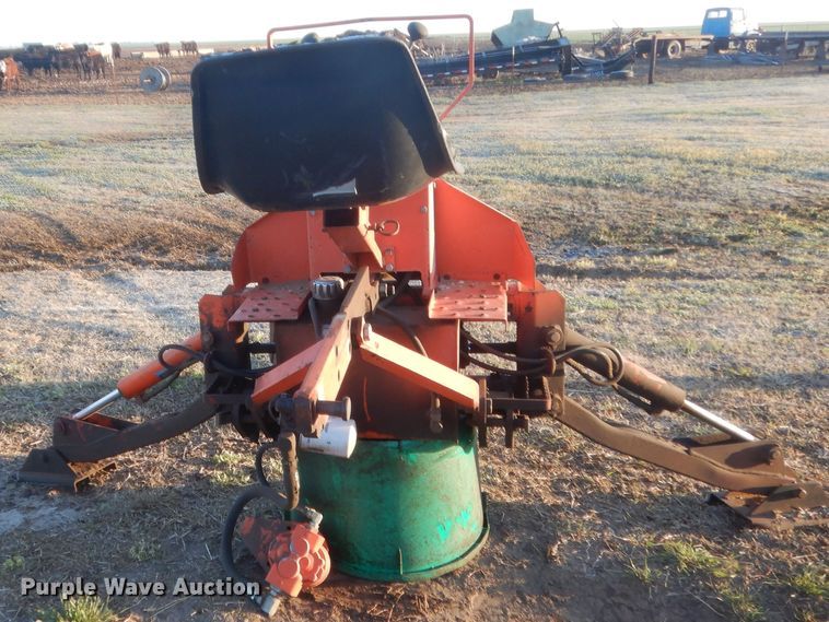 image for item HG9683 Kubota 4572 backhoe attachment