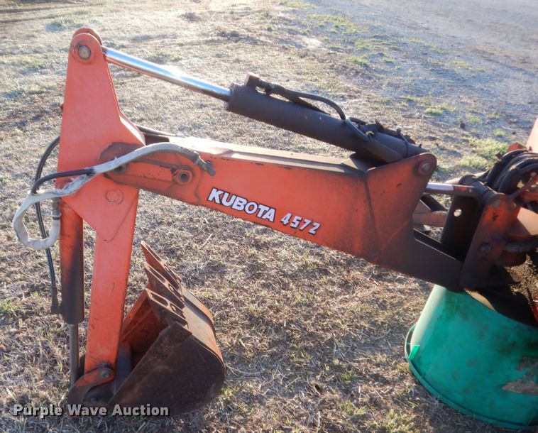 image for item HG9683 Kubota 4572 backhoe attachment