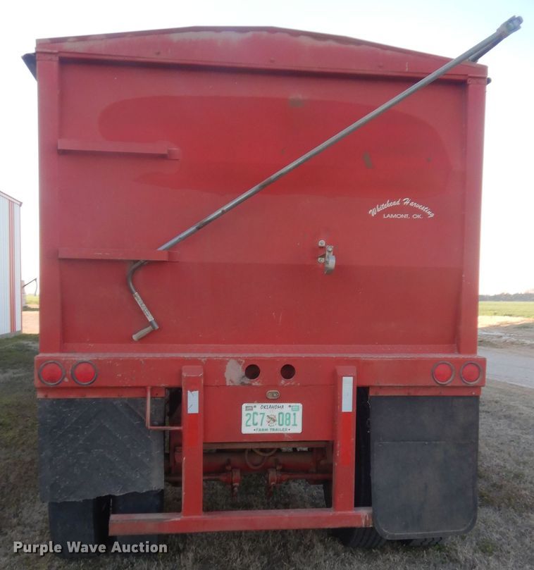 image for item HG9685 1994 Sparta GH2 grain trailer