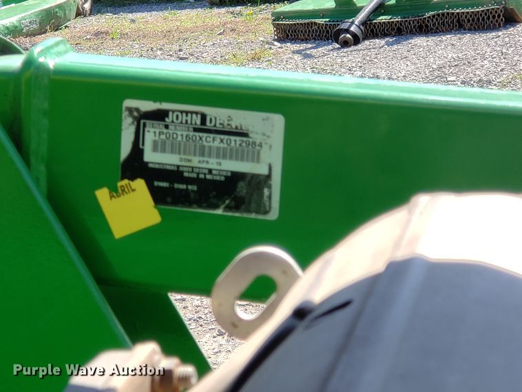 image for item HO9352 2015 John Deere 3032E  MFWD tractor