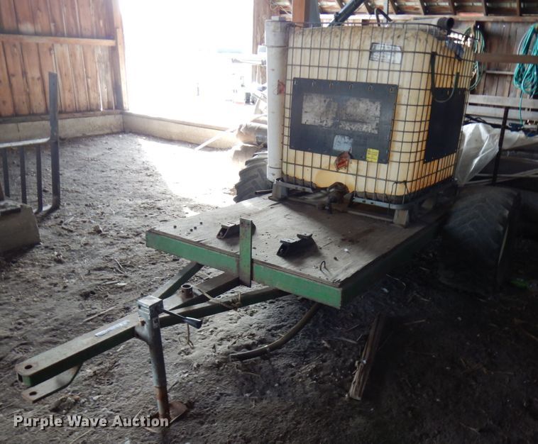 image for item HR9015 Shop built utility trailer