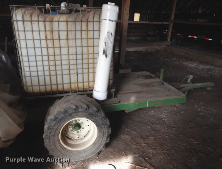 image for item HR9015 Shop built utility trailer