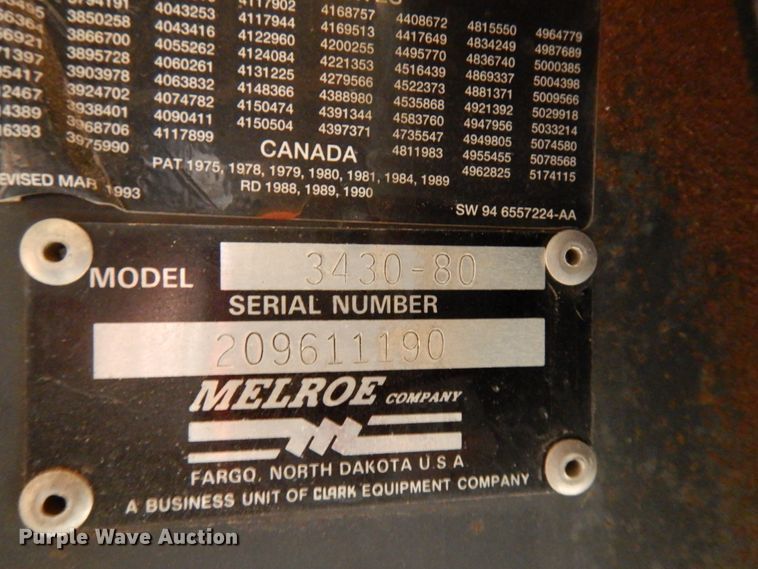 image for item HR9026 SpraCoupe Melroe 3430  sprayer