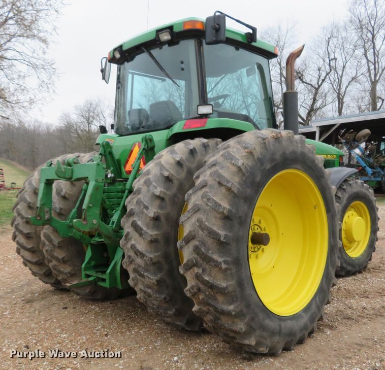 image for item HV9698 1995 John Deere 8100  MFWD tractor