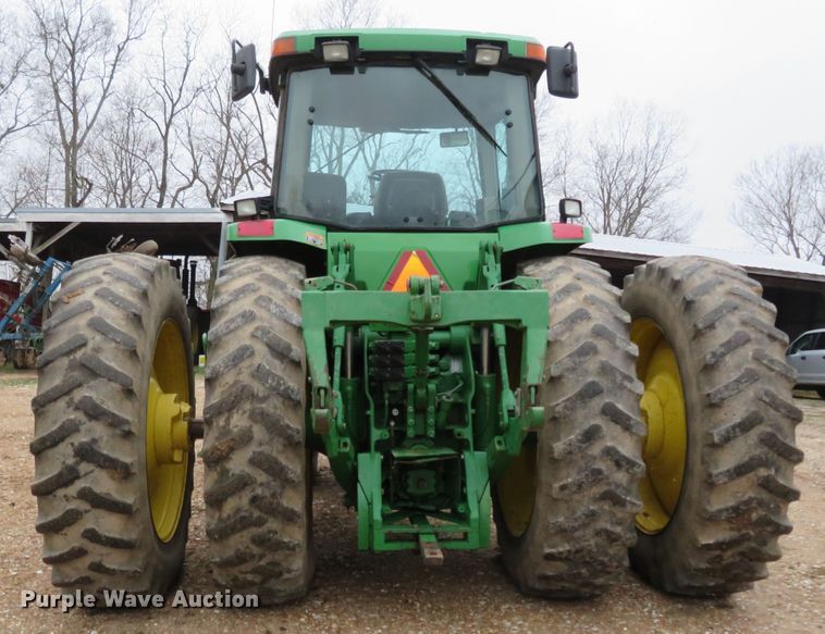 image for item HV9698 1995 John Deere 8100  MFWD tractor