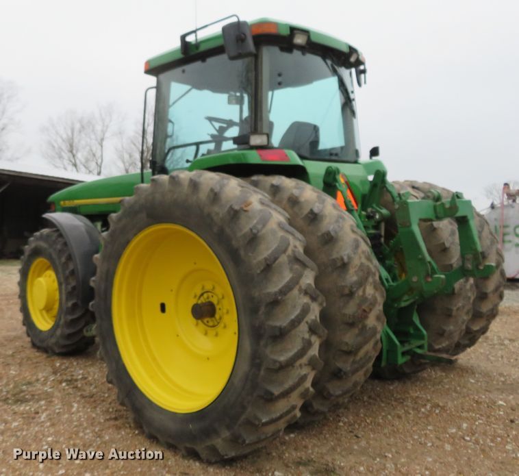 image for item HV9698 1995 John Deere 8100  MFWD tractor