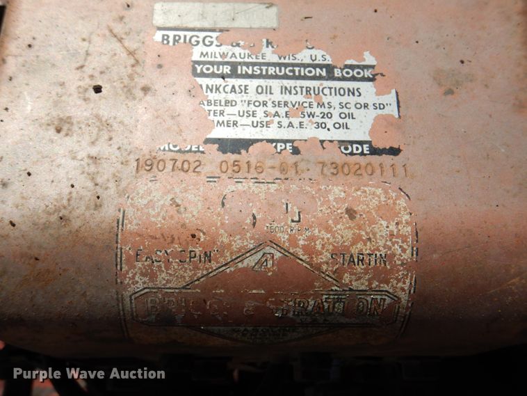 image for item II9858 BMB S-48-8  rotary mower