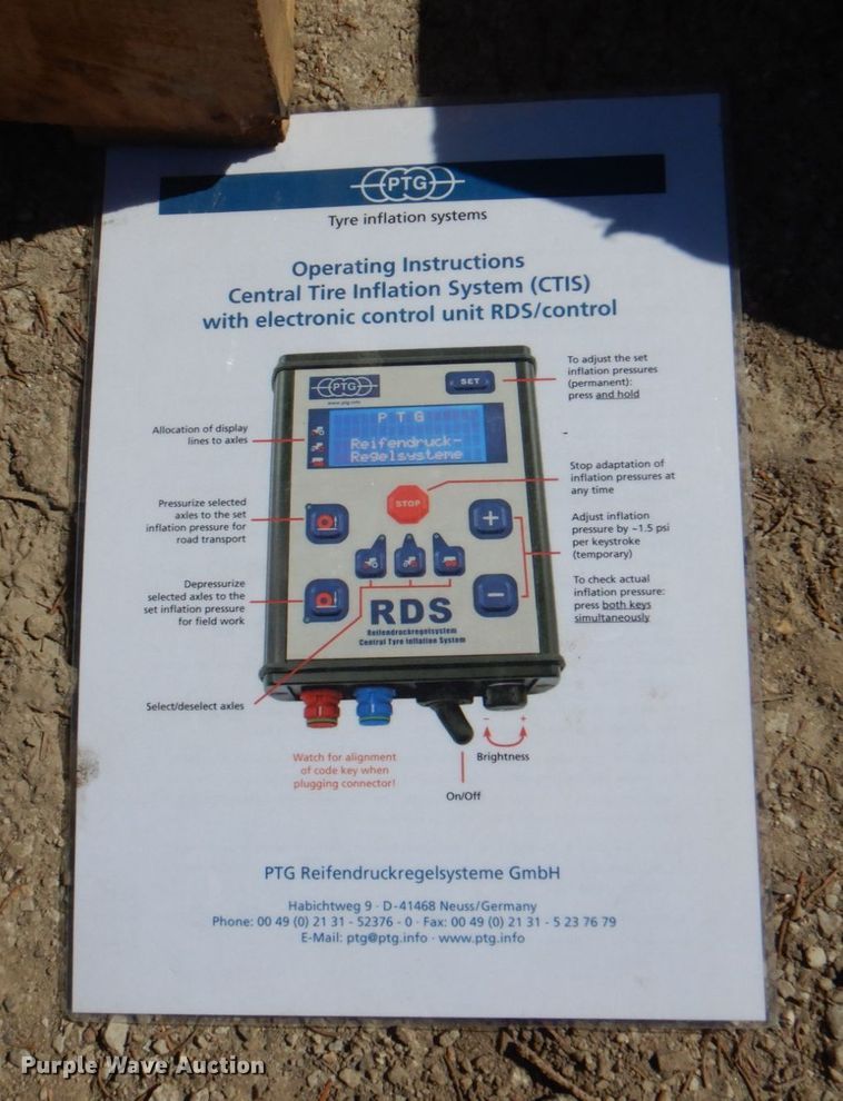 image for item II9859 (2) tire inflation systems