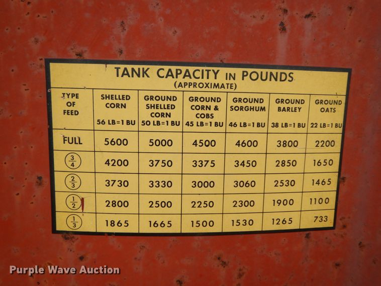 image for item IX9411 New Holland 354  feed mixer/grinder