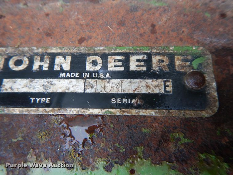 image for item IX9423 John Deere 3800  forage harvester