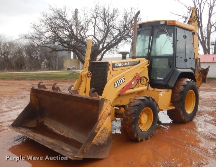 image for item HG9586 1998 John Deere 410E  backhoe