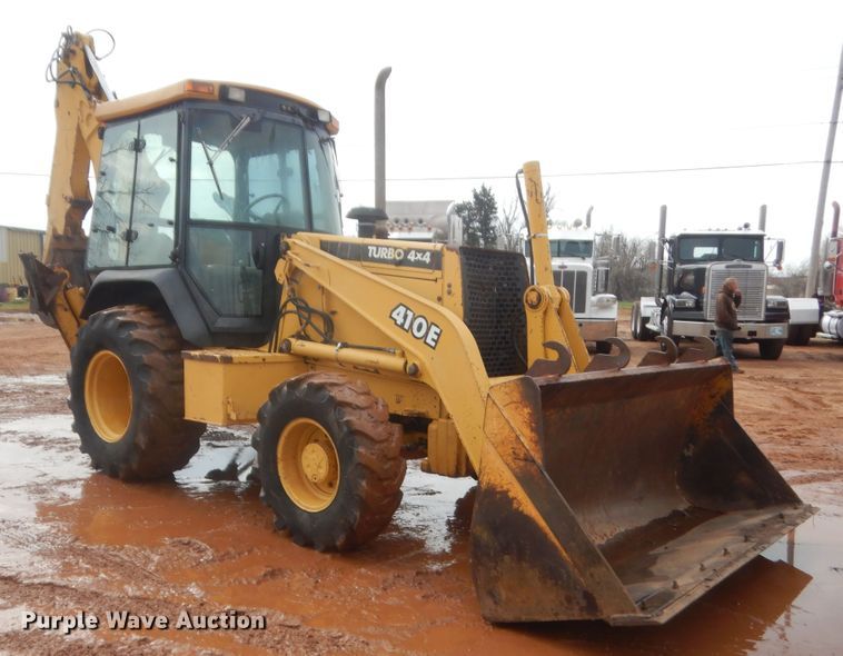 image for item HG9586 1998 John Deere 410E  backhoe