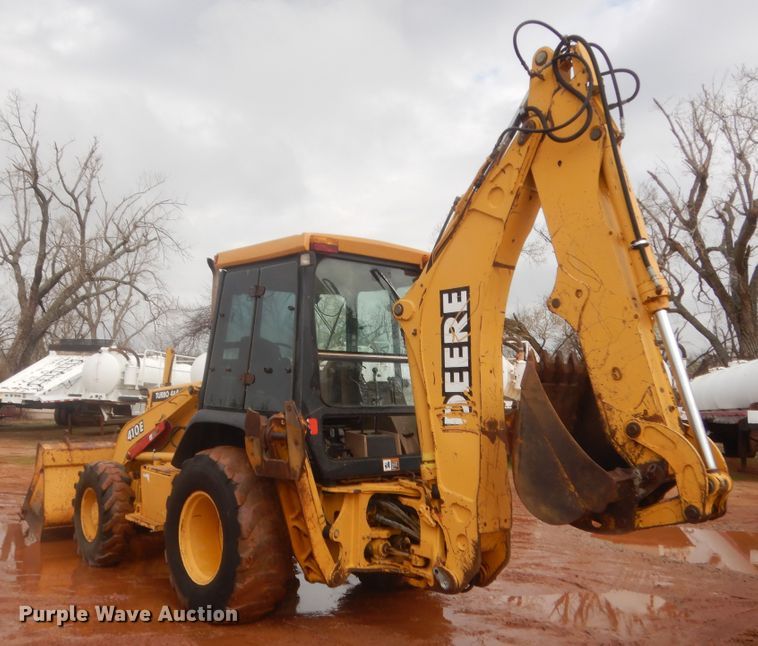 image for item HG9586 1998 John Deere 410E  backhoe