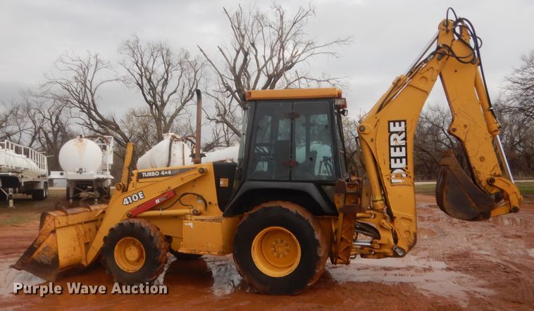 image for item HG9586 1998 John Deere 410E  backhoe