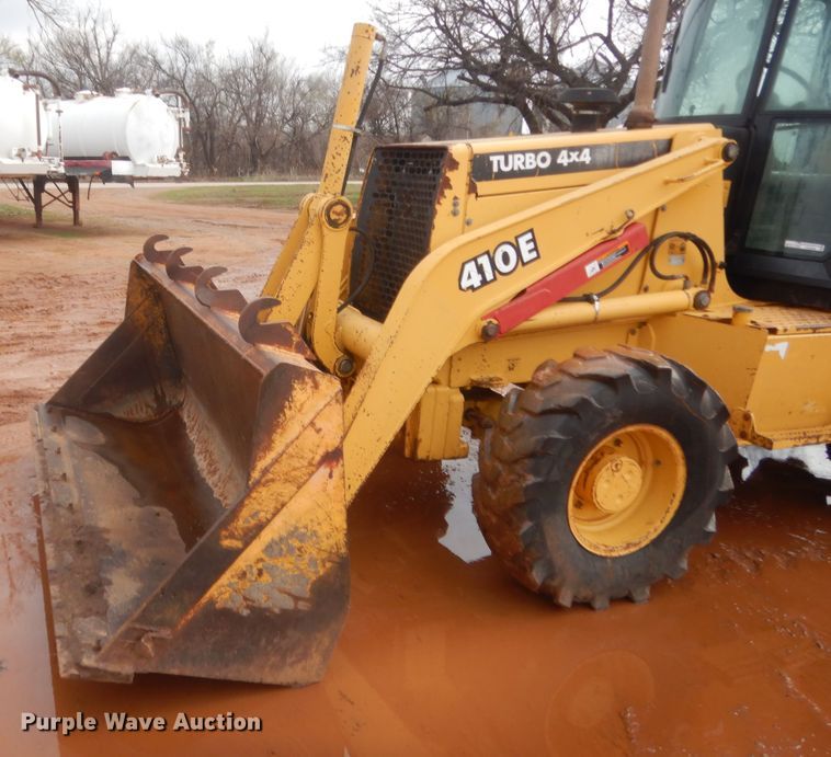 image for item HG9586 1998 John Deere 410E  backhoe