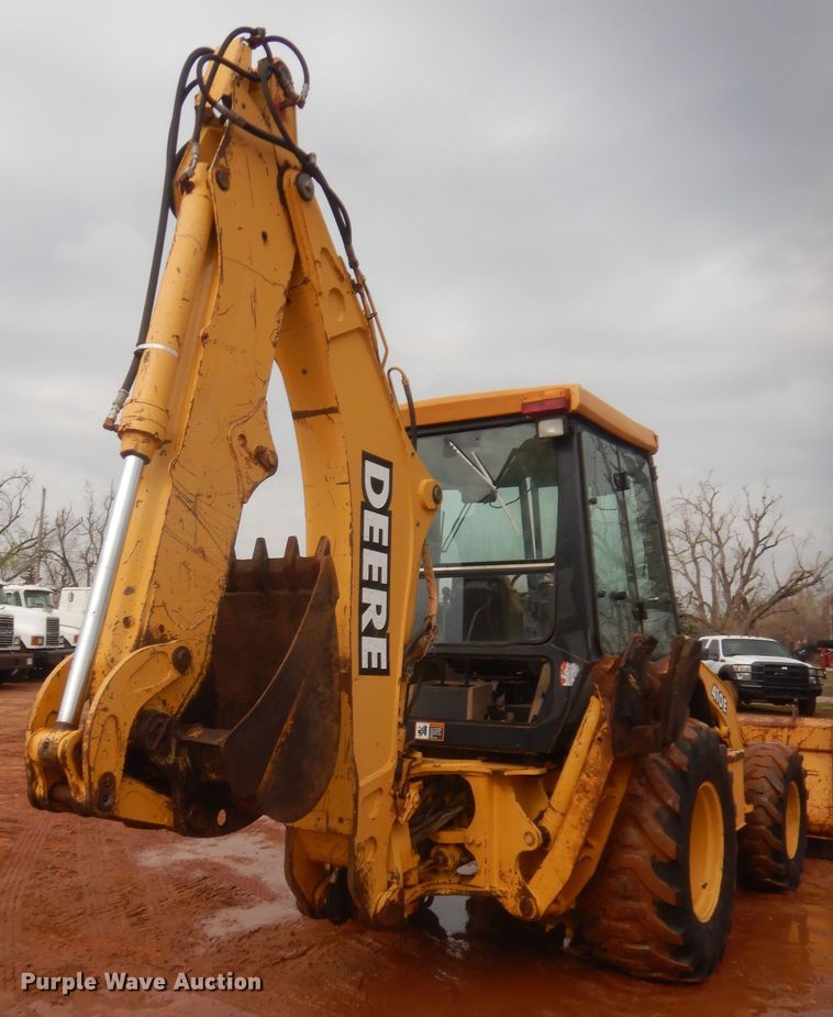 image for item HG9586 1998 John Deere 410E  backhoe