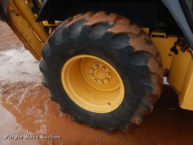 image for item HG9586 1998 John Deere 410E  backhoe