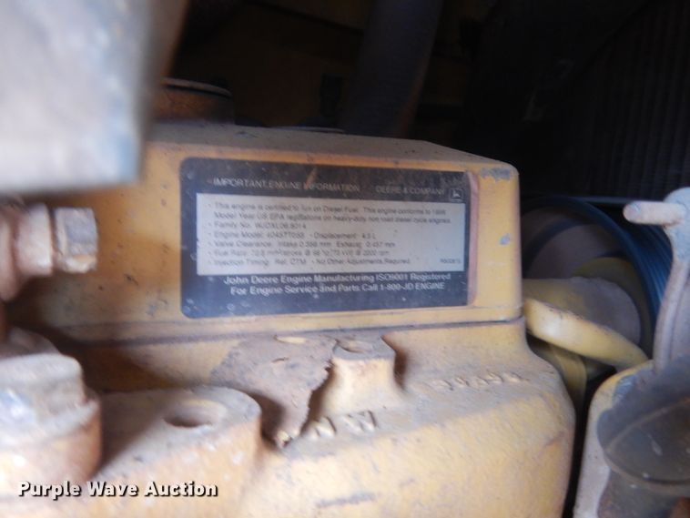 image for item HG9586 1998 John Deere 410E  backhoe