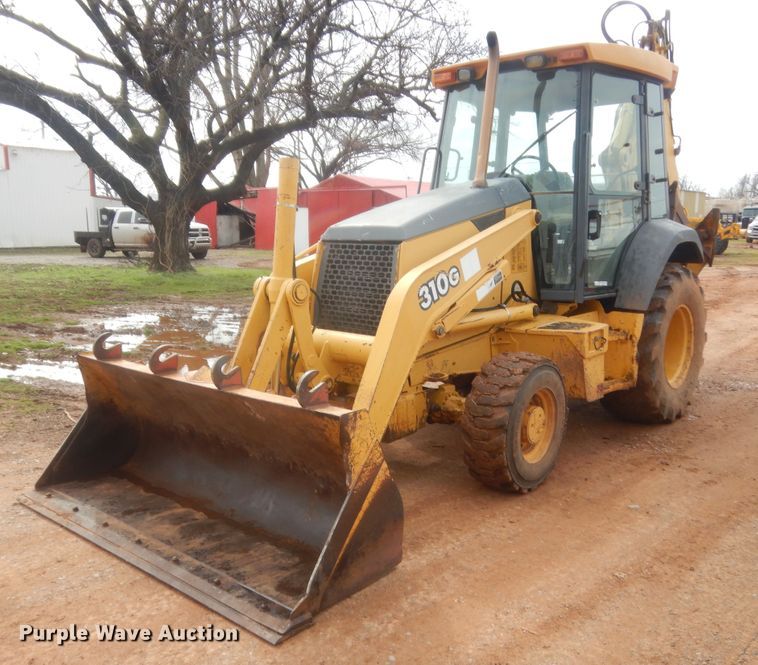 image for item HG9587 John Deere 310G  backhoe