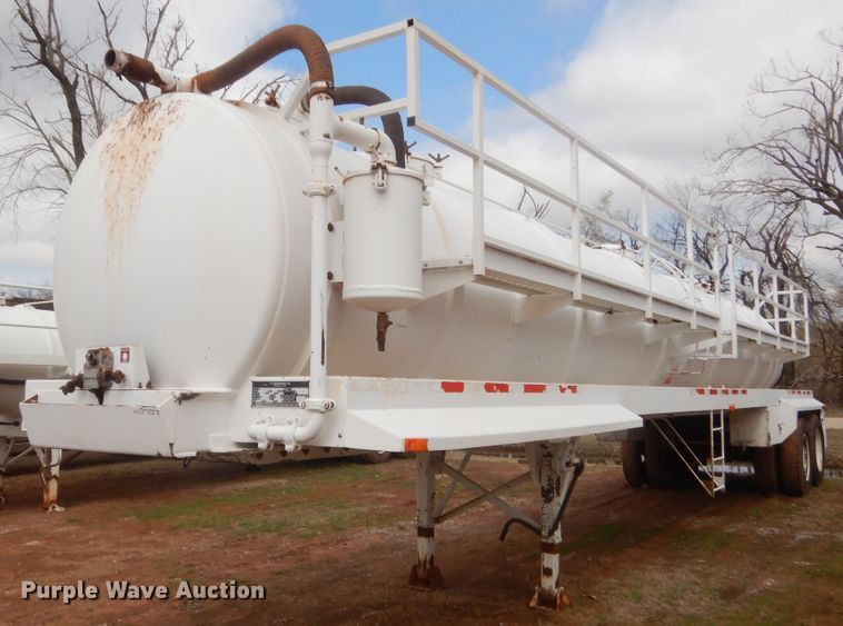 image for item HG9595 2007 VE Enterprises EV-130 vacuum trailer