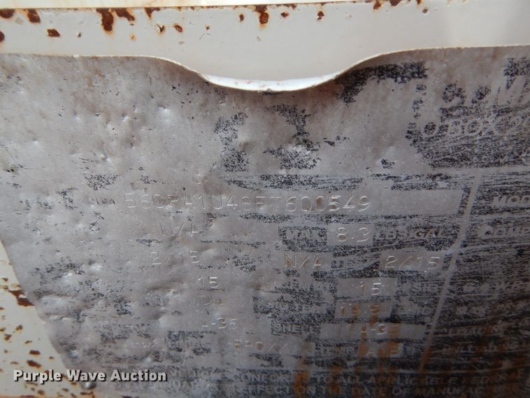 image for item HG9596 2015 PCI Manufacturing 130BBL vacuum trailer