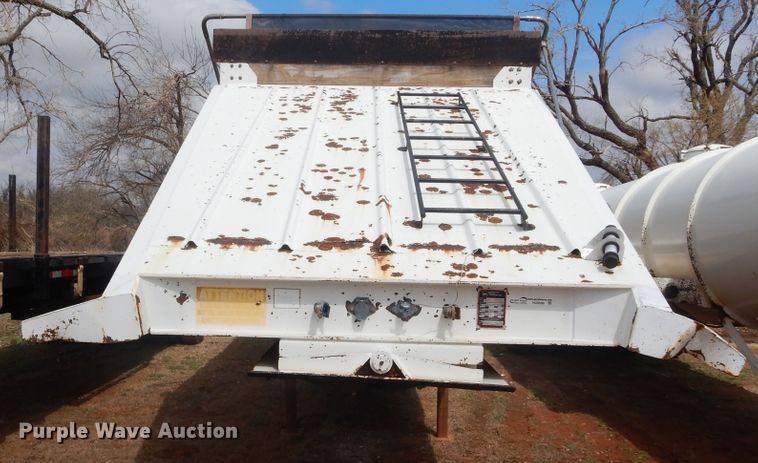 image for item HG9598 2008 Construction Trailer Specialists BD1-40 bottom dump trailer