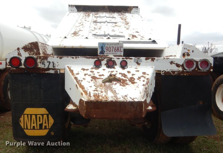 image for item HG9598 2008 Construction Trailer Specialists BD1-40 bottom dump trailer