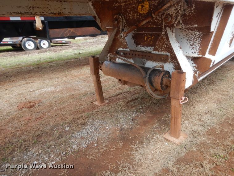 image for item HG9598 2008 Construction Trailer Specialists BD1-40 bottom dump trailer