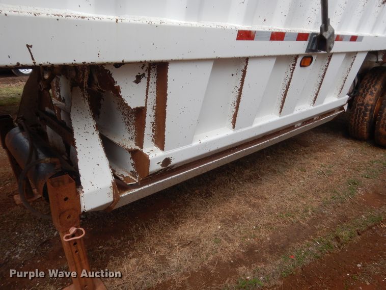 image for item HG9598 2008 Construction Trailer Specialists BD1-40 bottom dump trailer