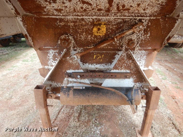 image for item HG9598 2008 Construction Trailer Specialists BD1-40 bottom dump trailer