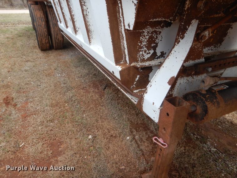 image for item HG9598 2008 Construction Trailer Specialists BD1-40 bottom dump trailer