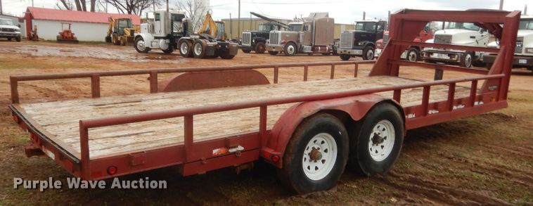 image for item HG9600 2002 PJ equipment trailer
