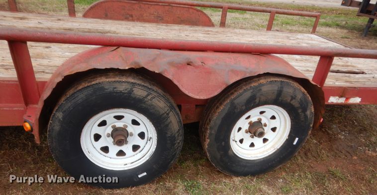 image for item HG9600 2002 PJ equipment trailer