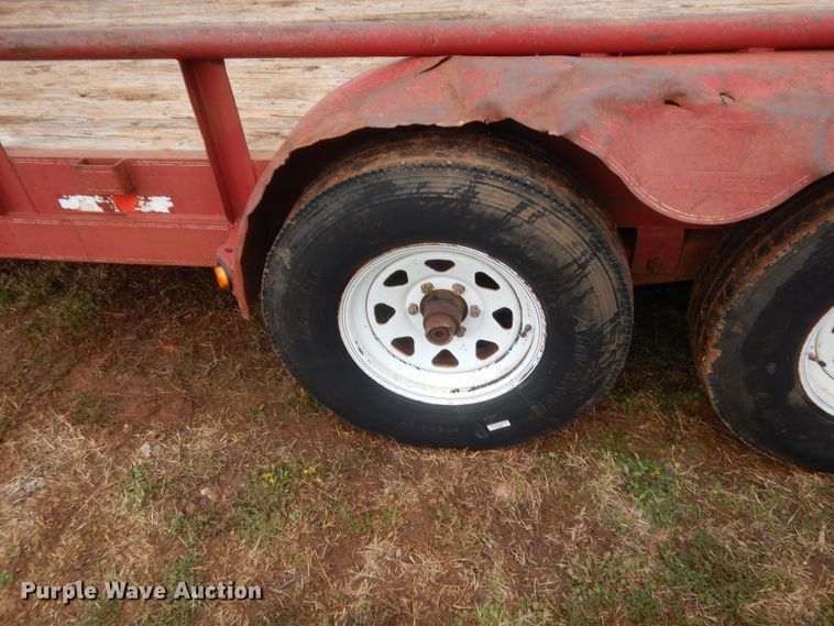 image for item HG9600 2002 PJ equipment trailer