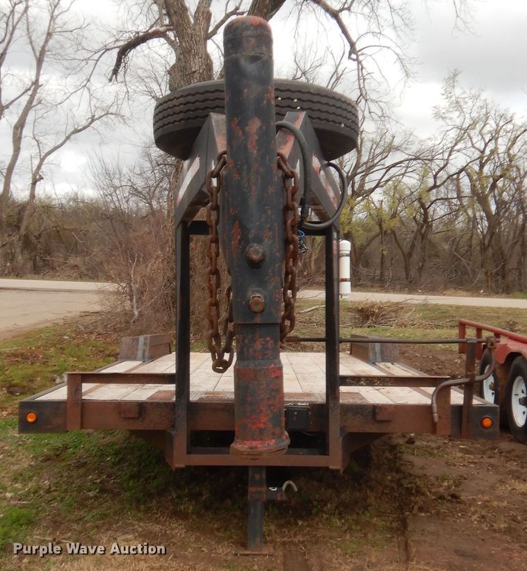 image for item HG9601 Shop built equipment trailer