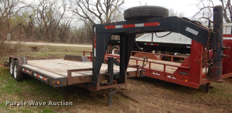 image for item HG9601 Shop built equipment trailer