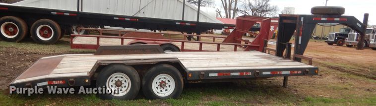 image for item HG9601 Shop built equipment trailer