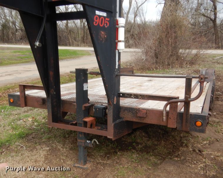 image for item HG9601 Shop built equipment trailer