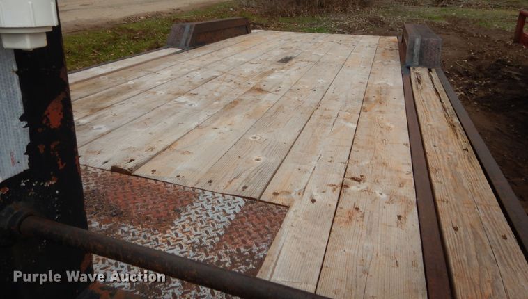 image for item HG9601 Shop built equipment trailer